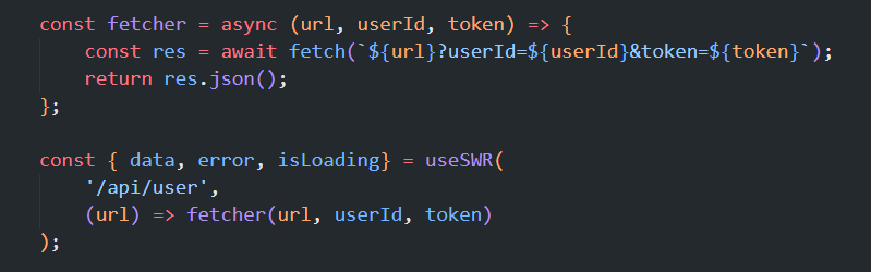 fetcher function