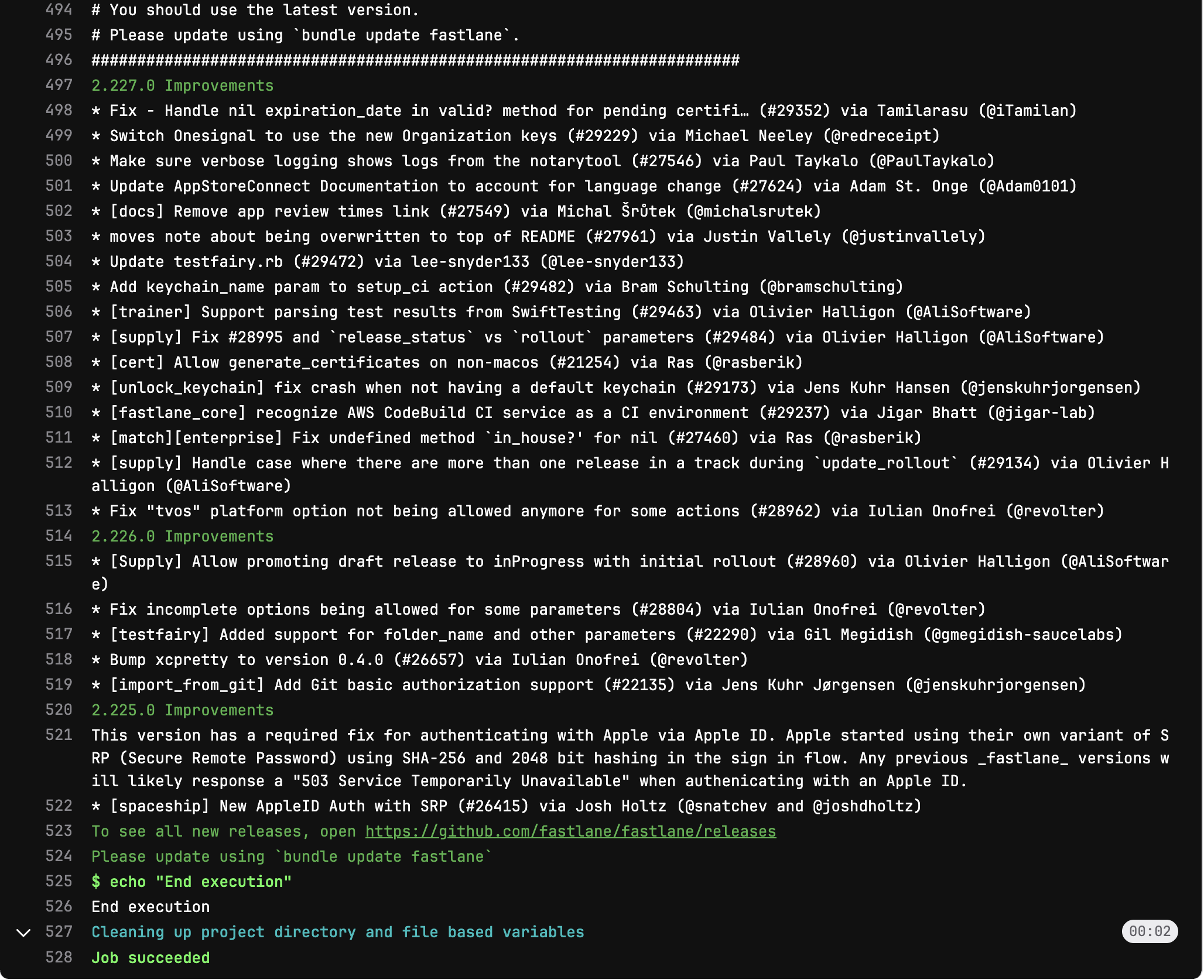 Selecting pipeline 4