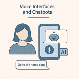 Voice interfaces and chatbots