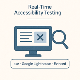 Real time Accessibility Testing